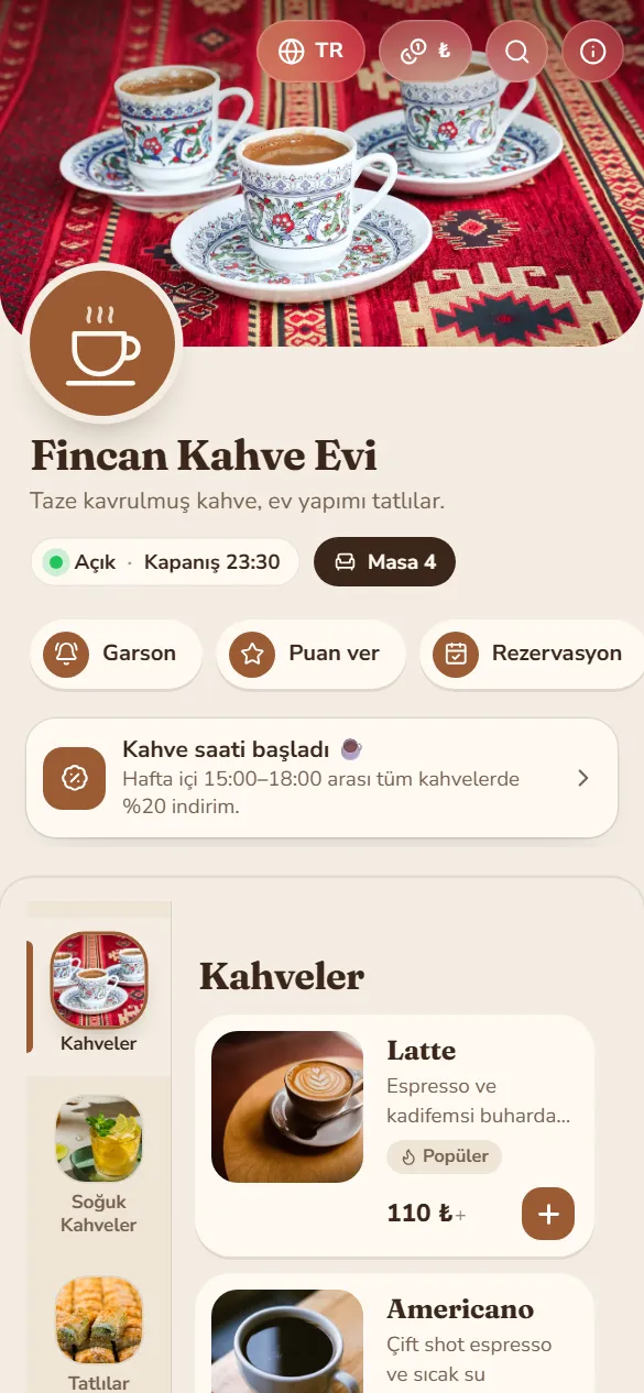 Kafe tasarımı